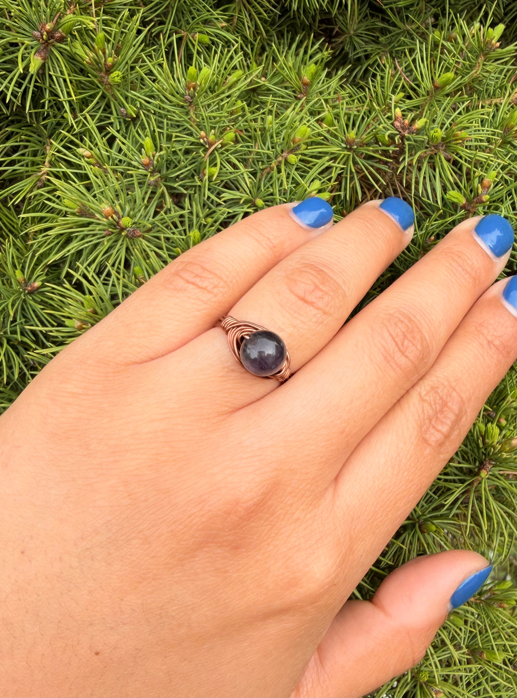 Healing Crystal Ring