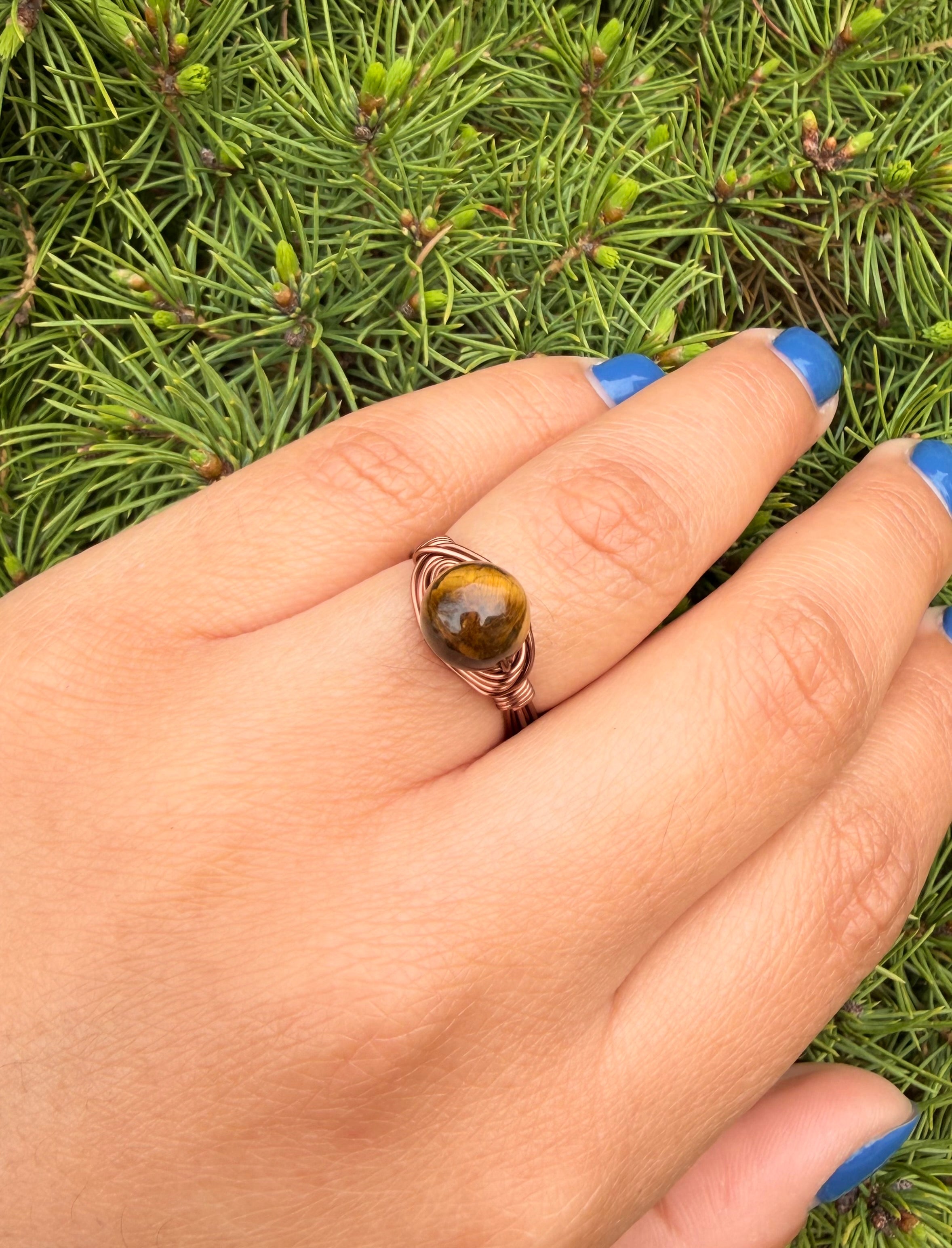 Healing Crystal Ring