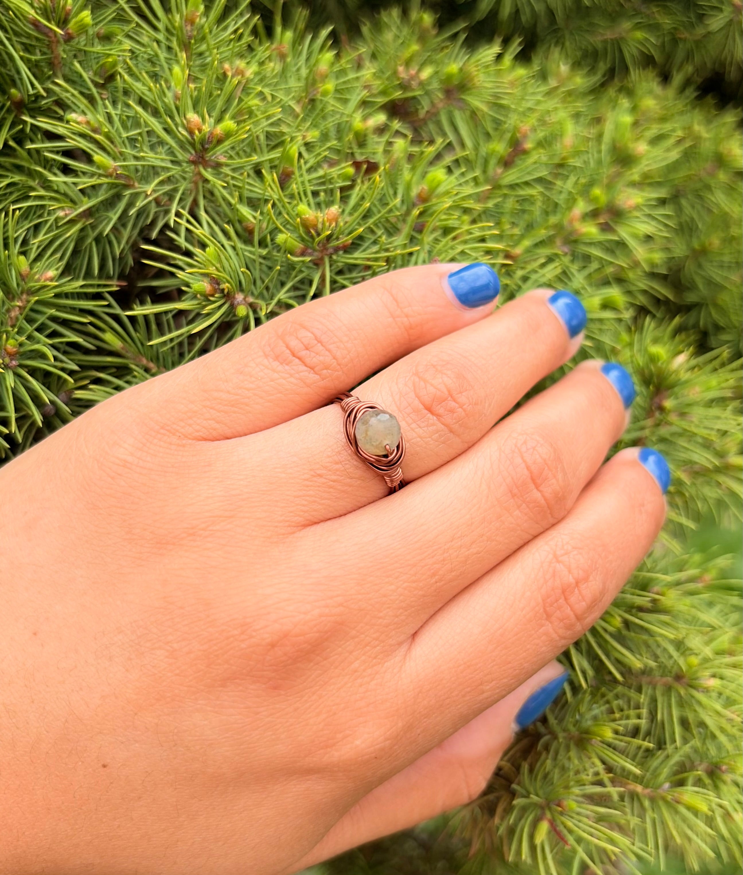 Healing Crystal Ring