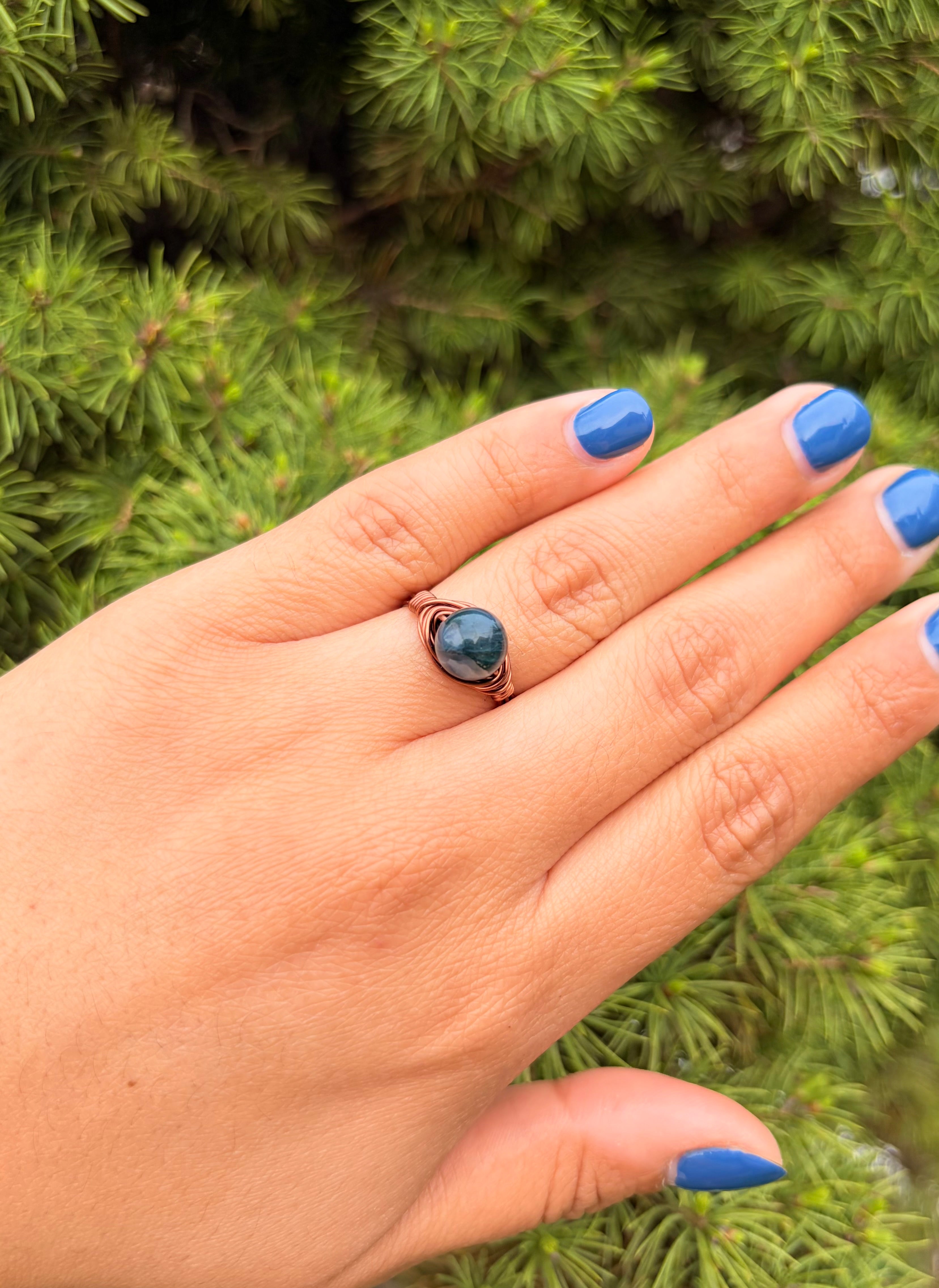 Healing Crystal Ring