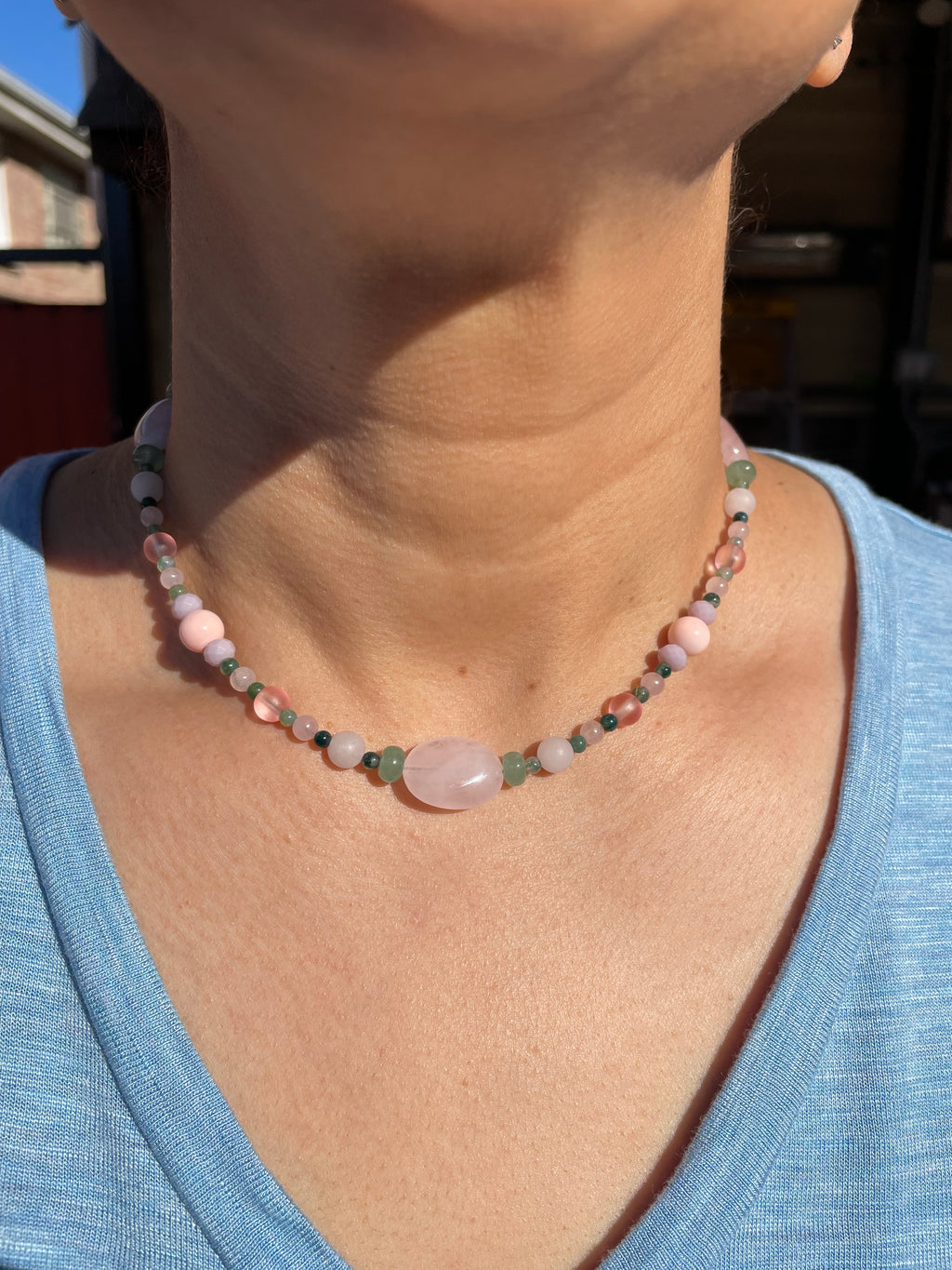 Handmade Crystal Necklace (TikTok LIVE SALE)