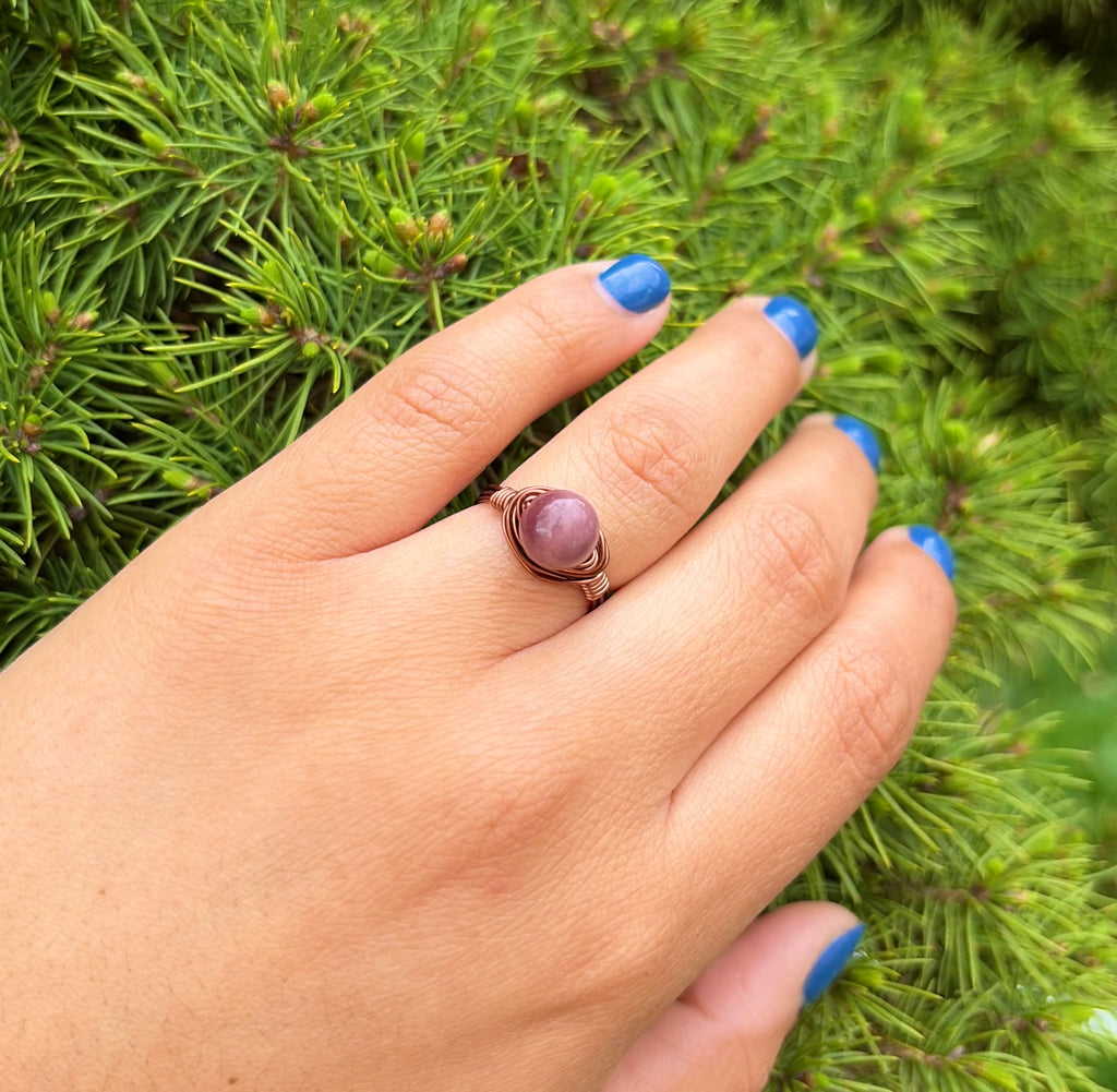 Healing Crystal Ring