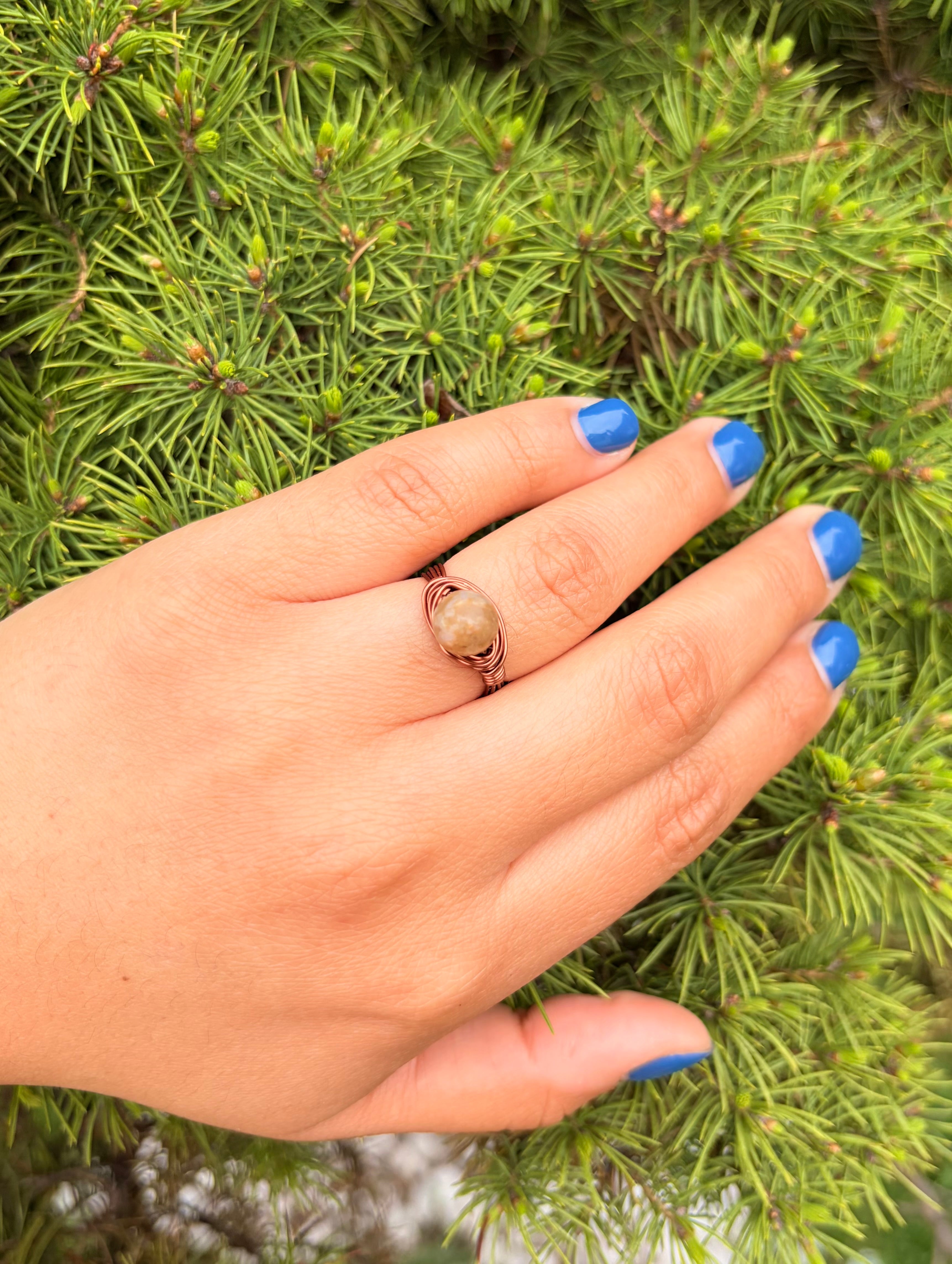 Healing Crystal Ring