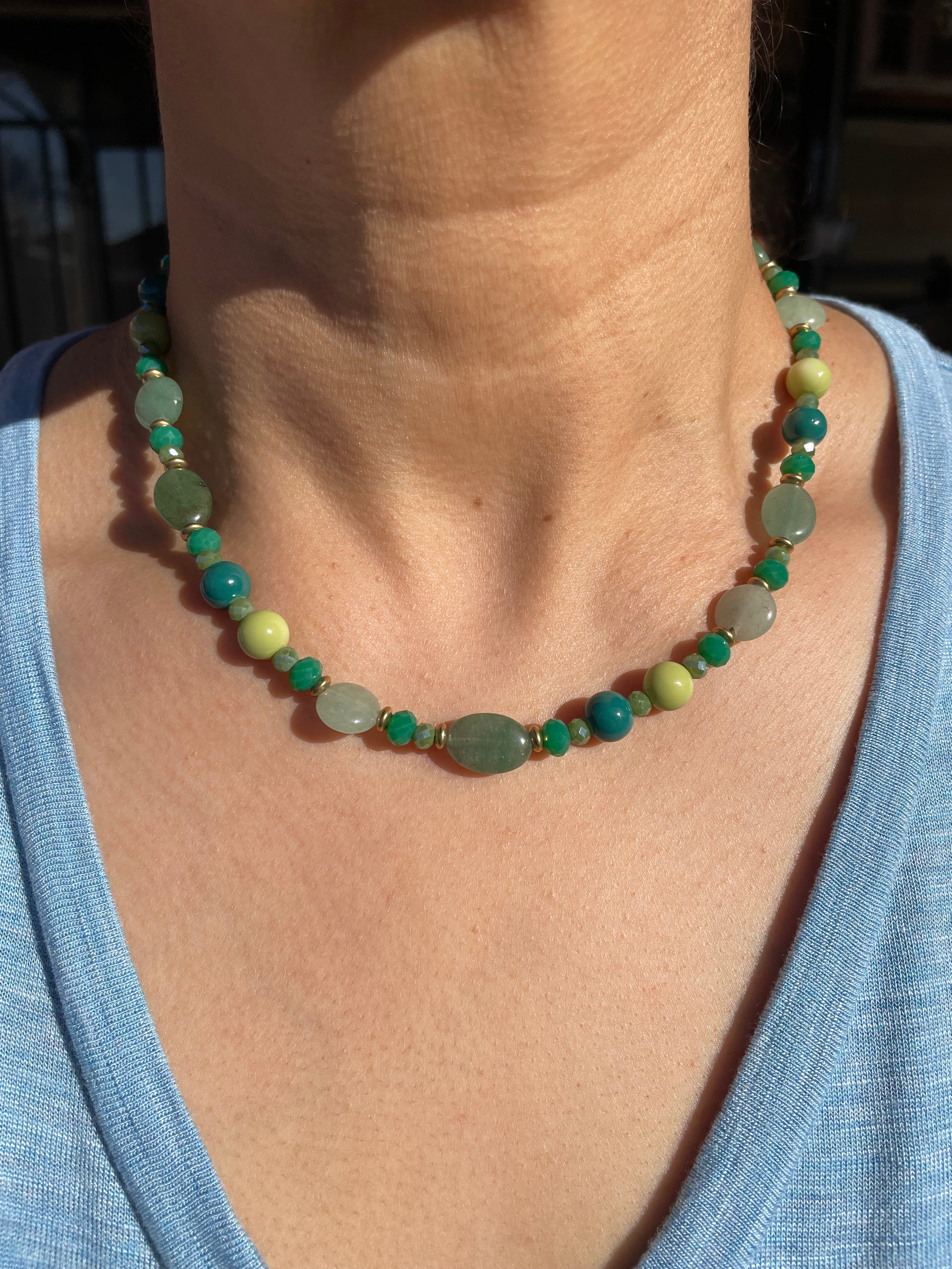 Handmade Crystal Necklace (TikTok LIVE SALE)