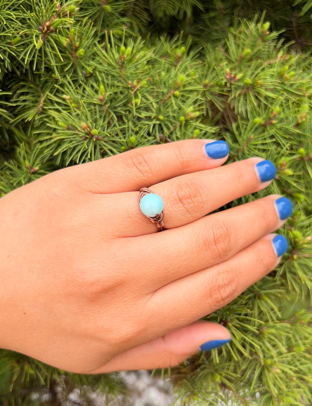 Healing Crystal Ring