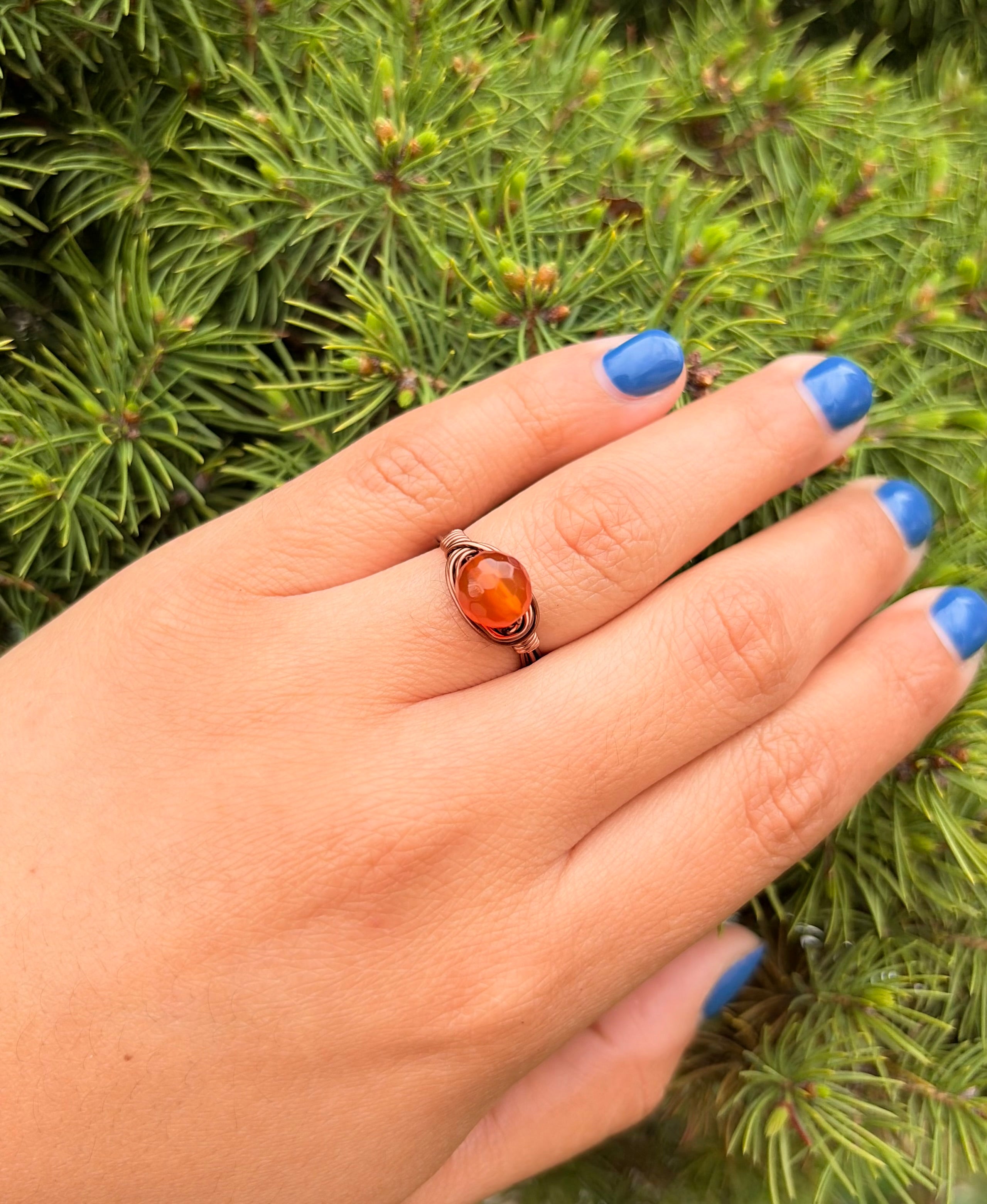 Healing Crystal Ring