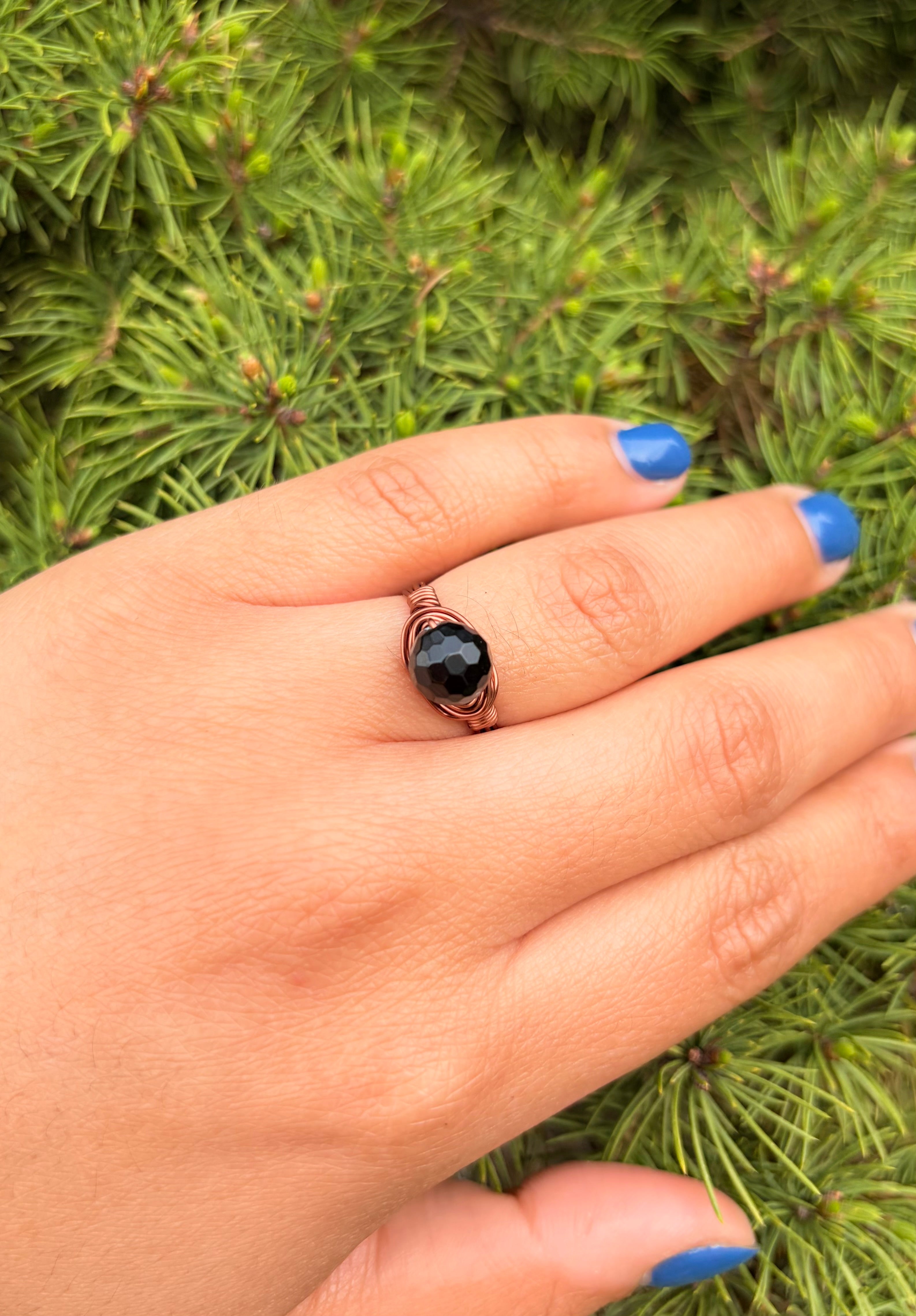 Healing Crystal Ring