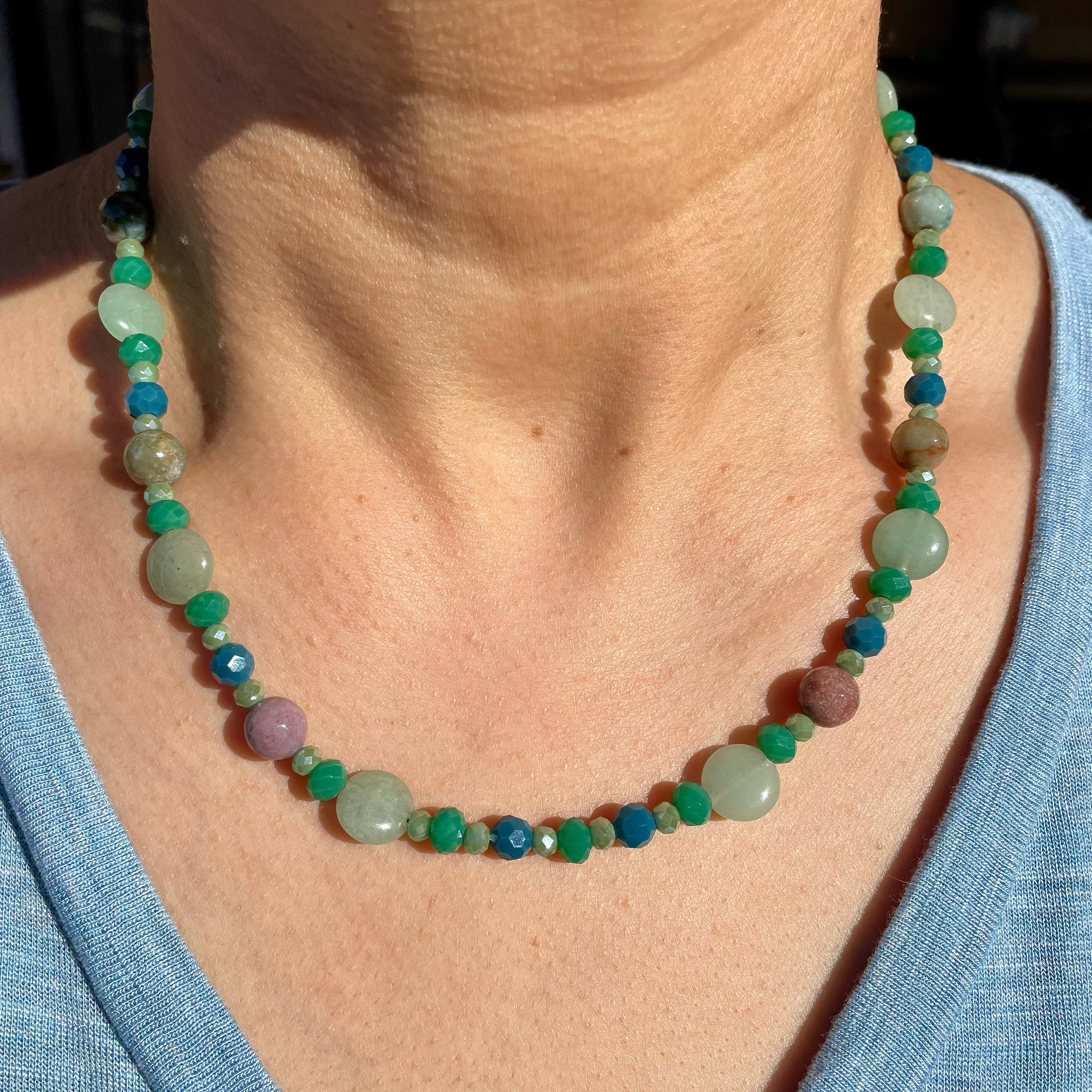 Handmade Crystal Necklace (TikTok LIVE SALE)