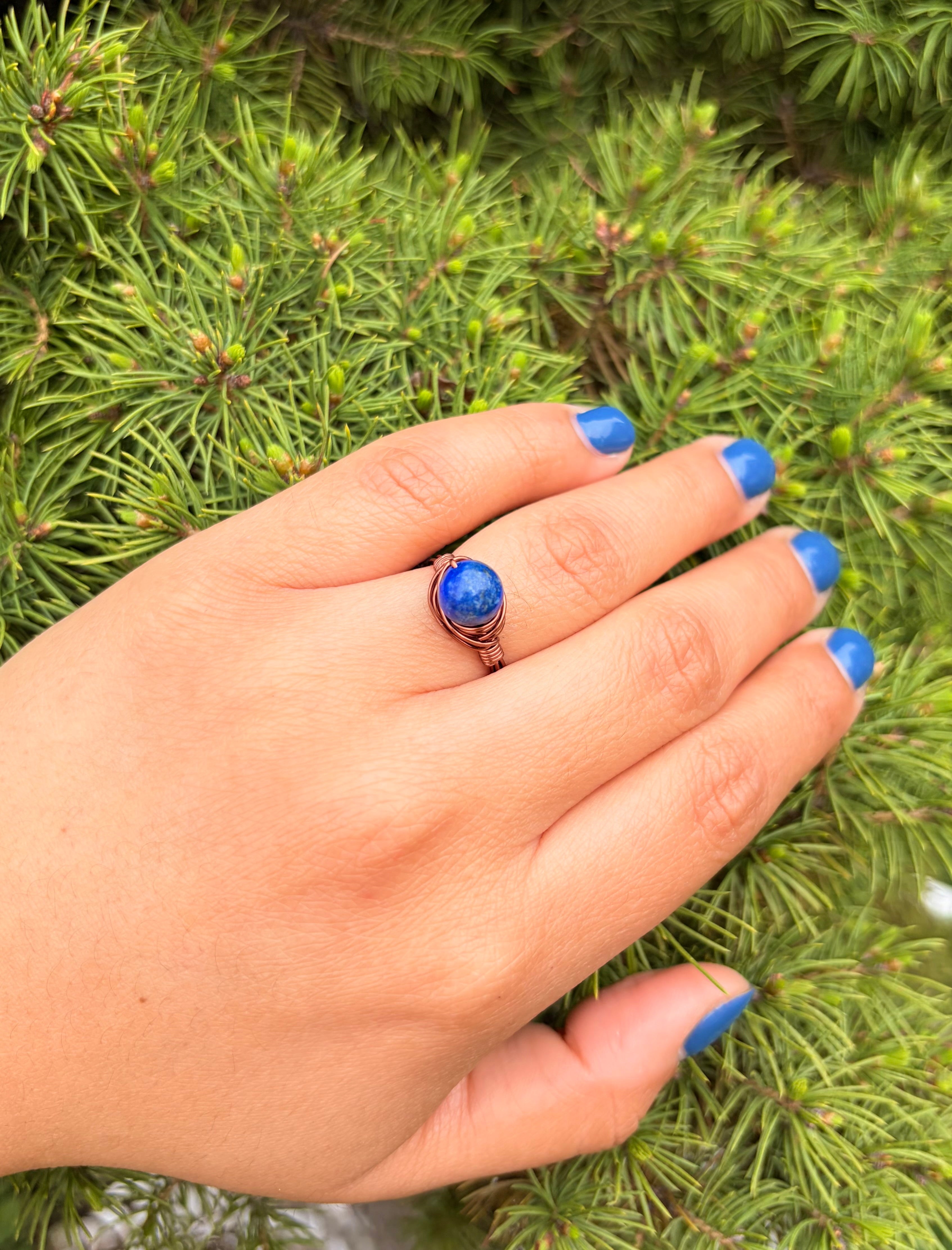 Healing Crystal Ring