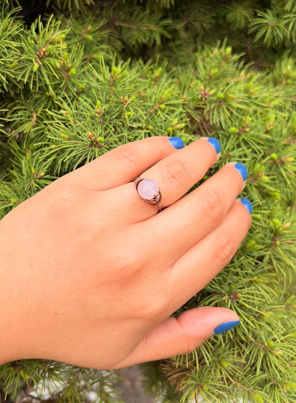 Healing Crystal Ring