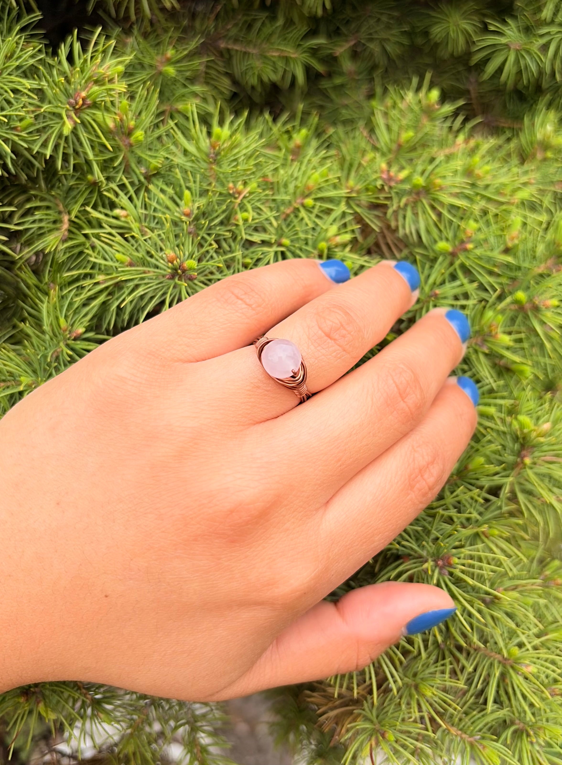 Healing Crystal Ring