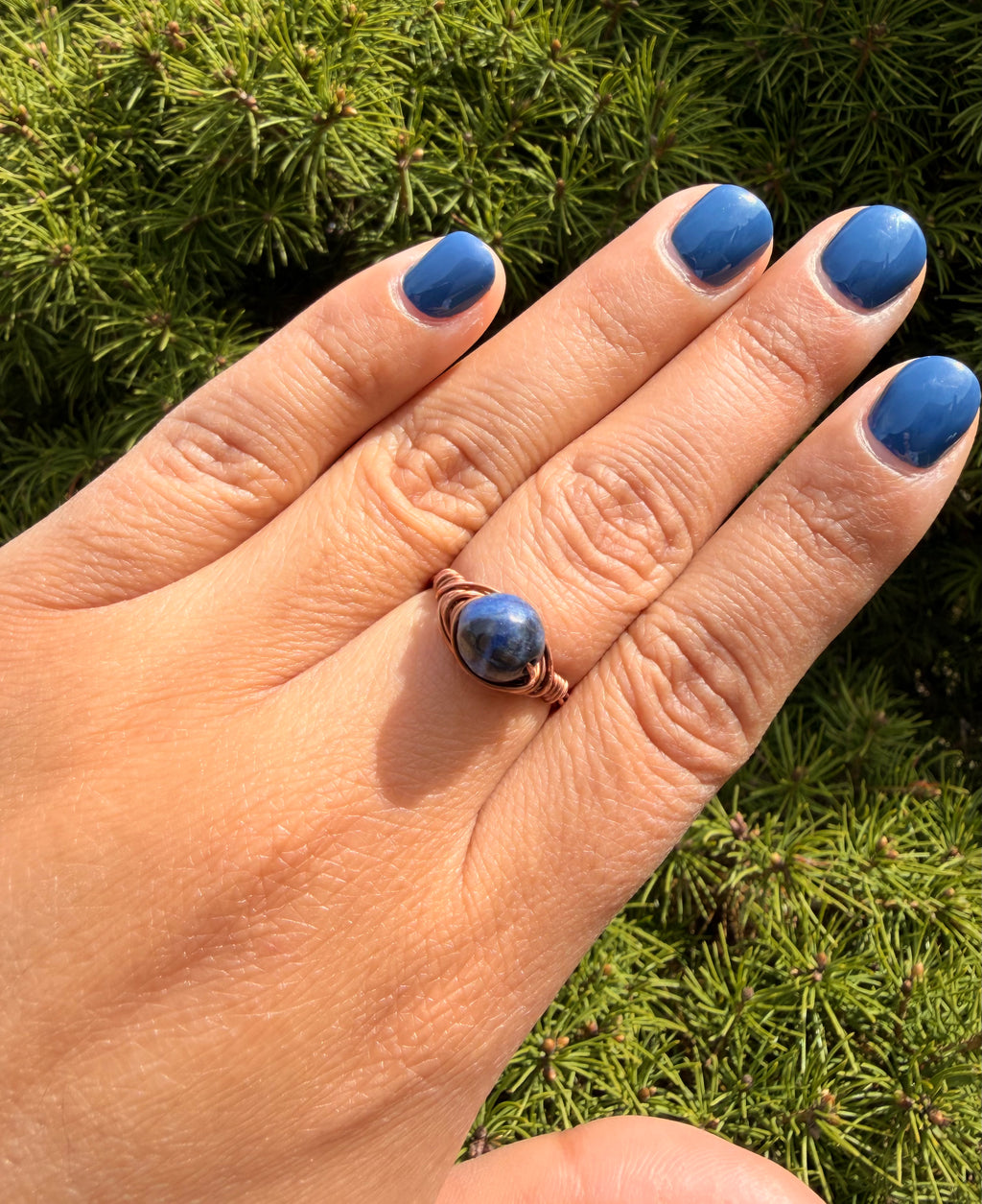 Healing Crystal Ring