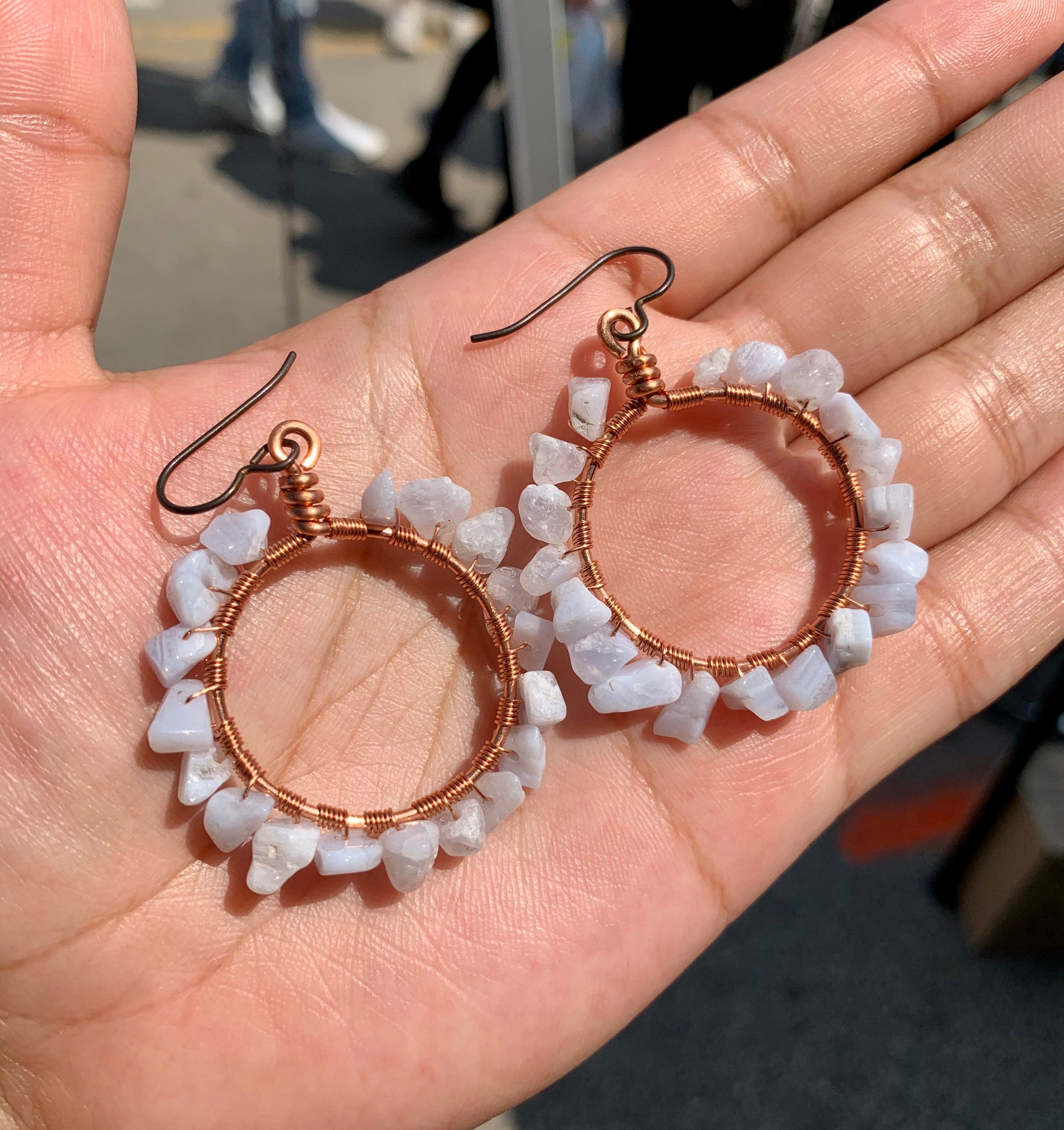Handmade Crystal Earrings - Natural Gemstones Artisan Crafted (TikTok LIVE SALE)