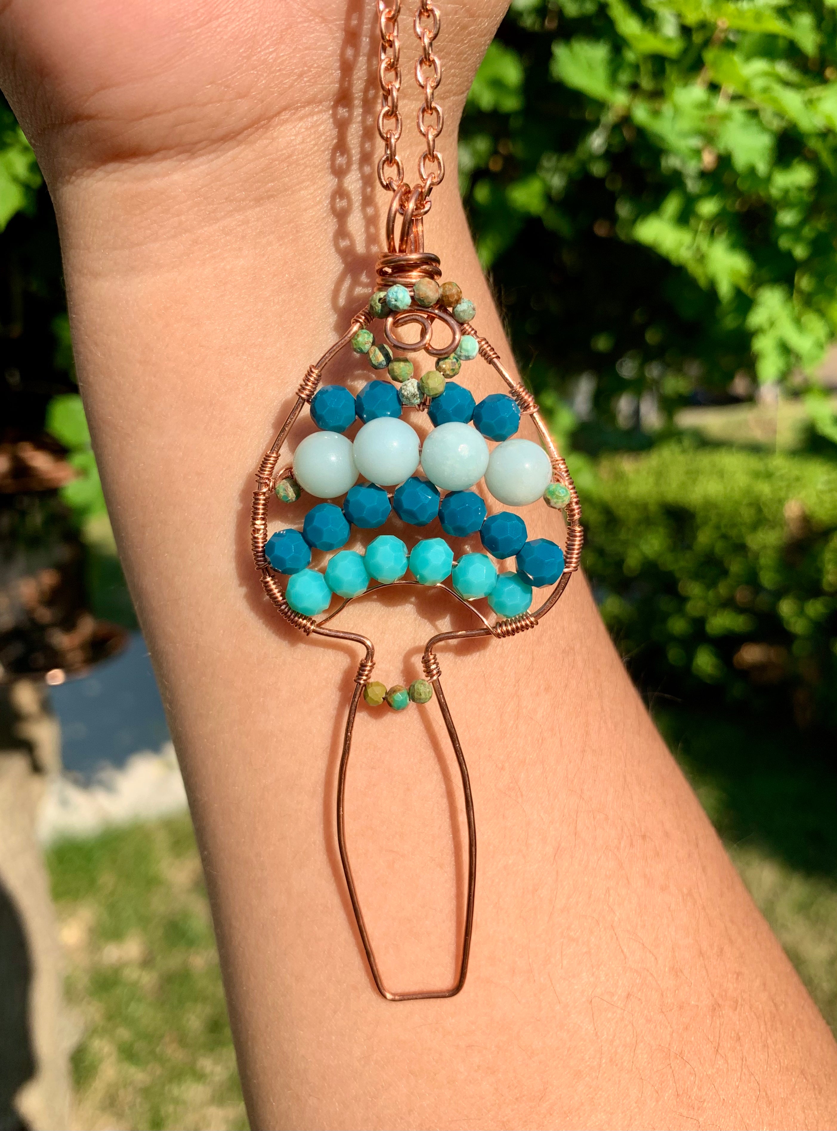 Handmade Crystal Necklace (TikTok LIVE SALE)