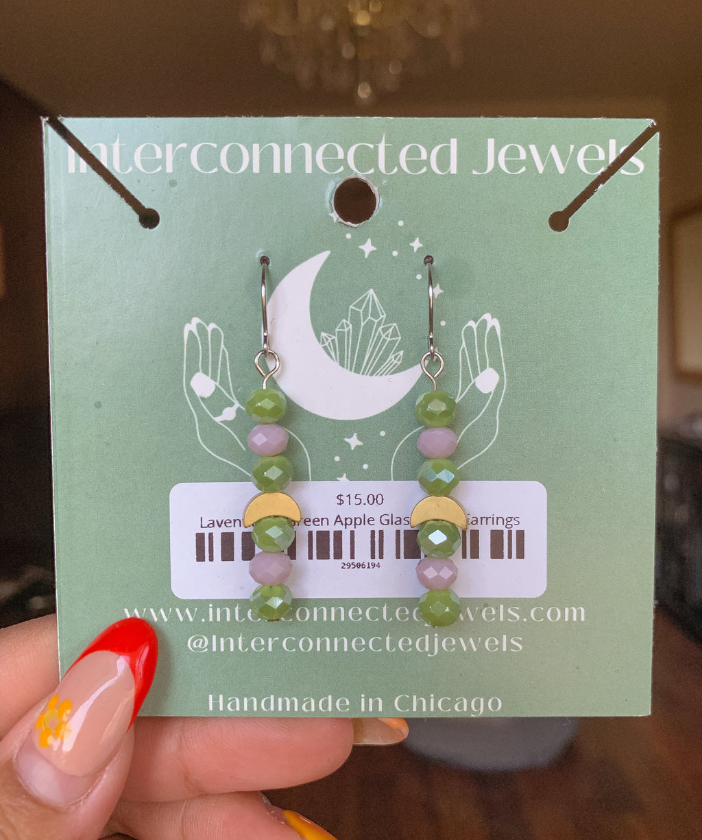 Handmade Crystal Earrings - Natural Gemstones Artisan Crafted (TikTok LIVE SALE)